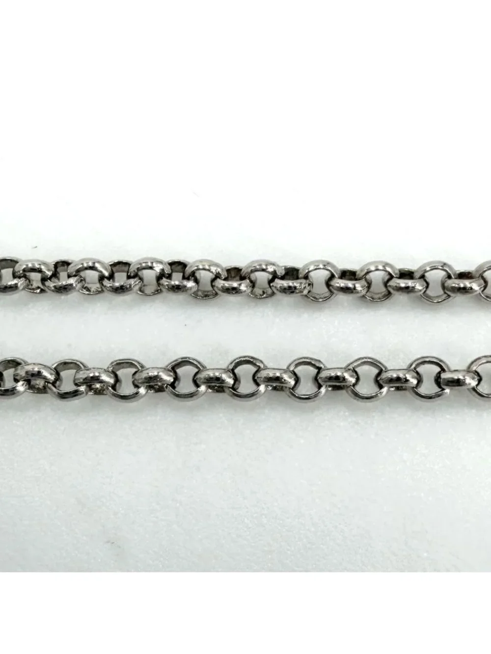 Louis Vuitton Necklace Chain Monogram with Adjustable Star Rhinestone Silver